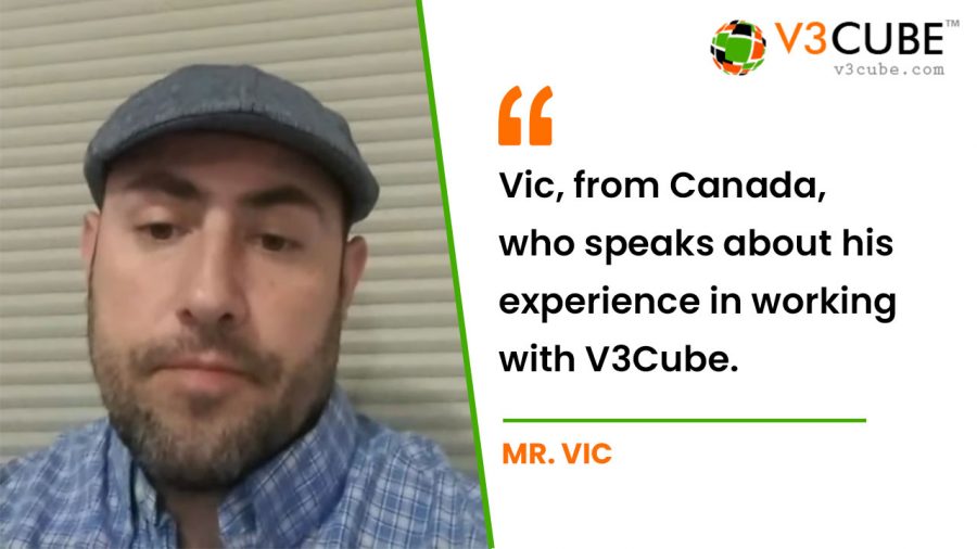 V3Cube Client Review from Canada for his Grocery Delivery App