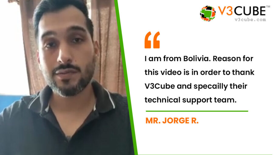 Video Testimonial of Client from Bolivia