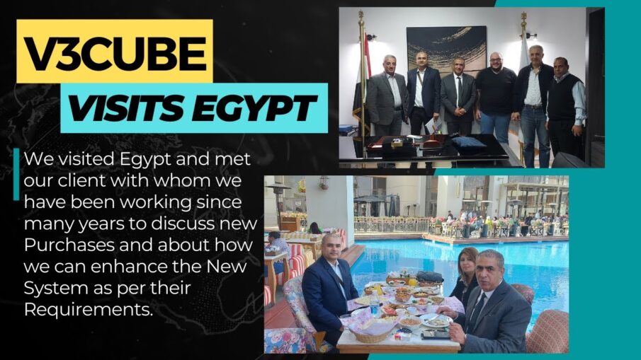 Egyptian Cairo Client Hosts A Gracious Hospitality, Welcoming V3Cube