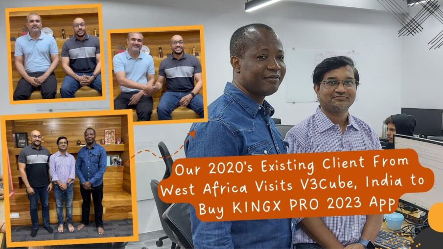 Our Old Client, Mr. Frank from West Africa visit us to buy our latest KINGX PRO 2023