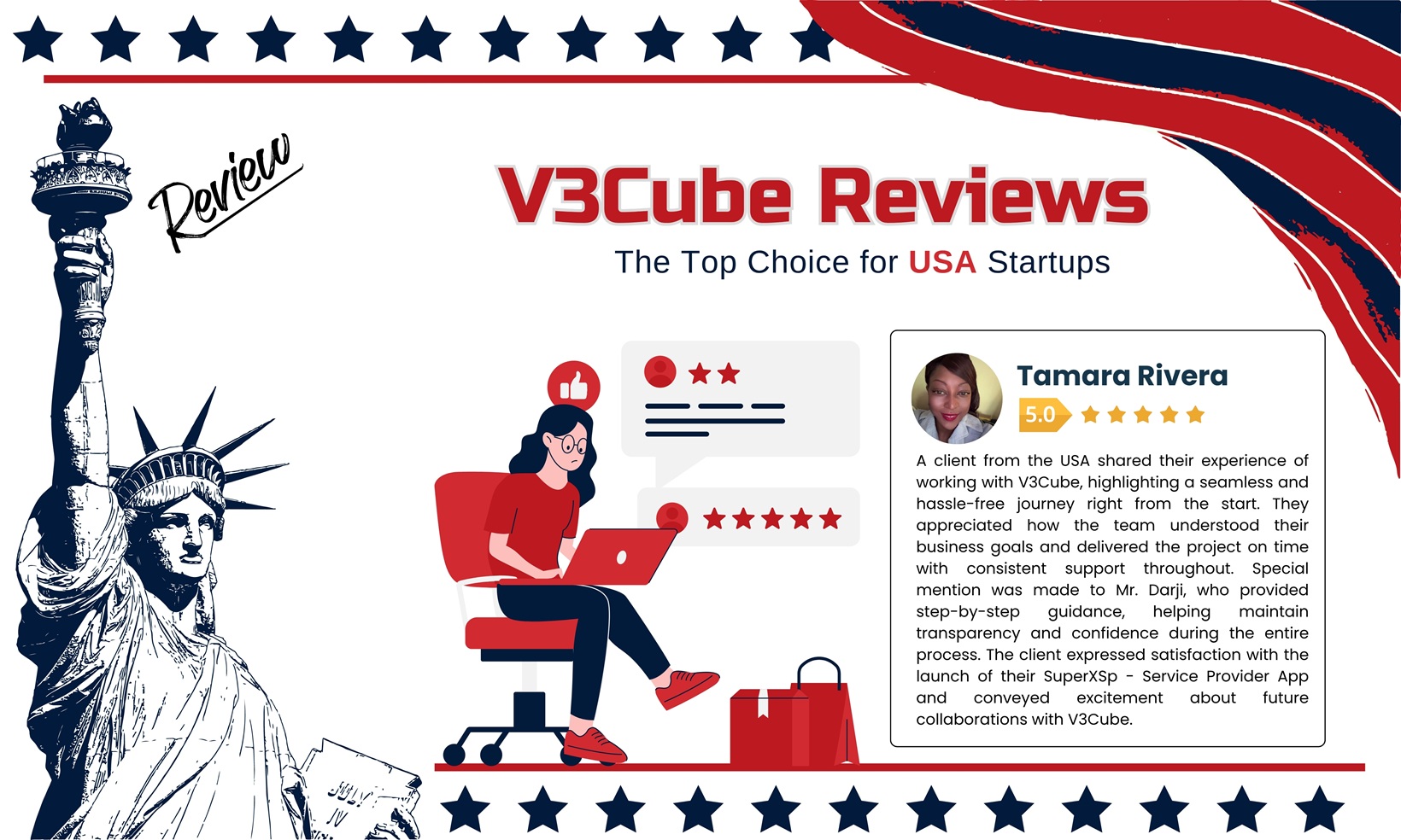 V3Cube Reviews: The Top Choice for USA Startups
